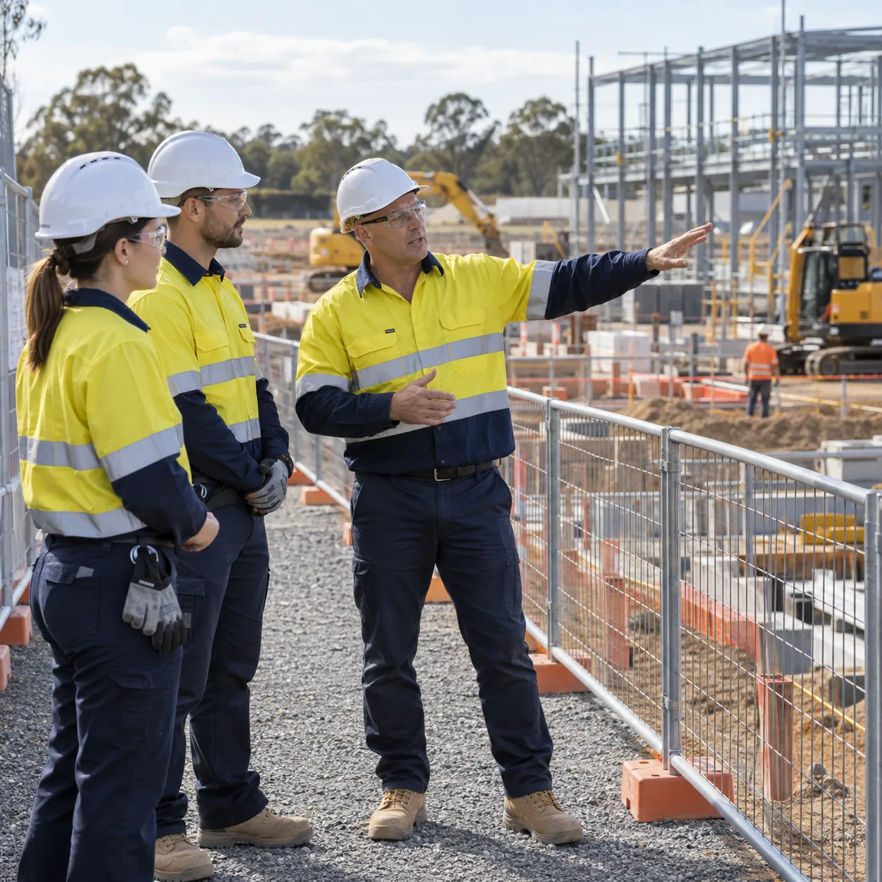 Prepare to work safely in the construction industry