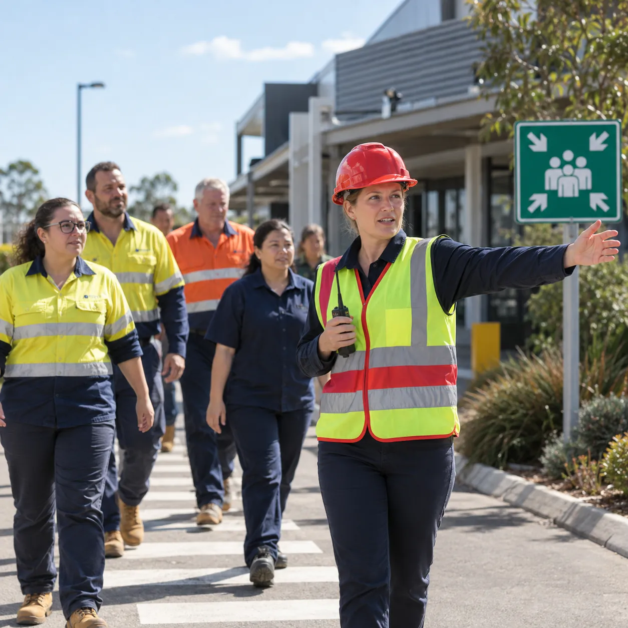 Operate as part of an emergency control organisation (Fire Warden)